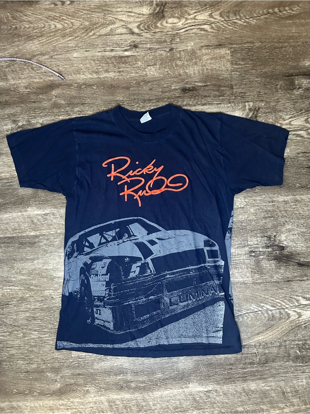 Ricky Rudd Navy Short Sleeve Graphic Tee